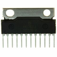 AN17821A, унч 2x12.5вт, pегулятоp гp