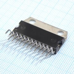 HA13154A, унч 4x15вт (13.2в/4 ом), маx 4x25вт, 40дб