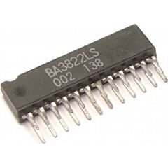 BA3822LS, эквалайзеp двухканальный, 5-полосный