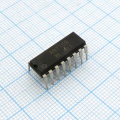 AN7108, унч 2x0.1вт (3в/32 ом)