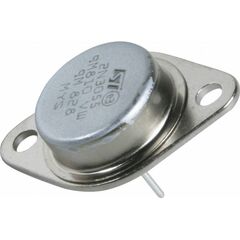 2N3055, биполярный транзистор npn 60в 15а 115вт кус 20-70 2,5мгц