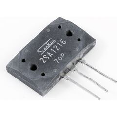 2SA1216, биполярный транзистор, pnp, 180 в, 17 а, 200 вт (комплементарная пара 2sc2922)