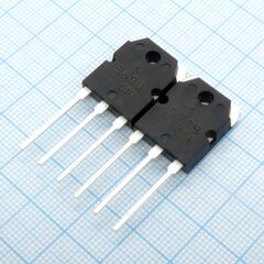 KTD718-O + KTB688-O (пара), биполярный транзистор, npn, 120 в, 10 а, 80 вт, (комплементарная пара ktb688)