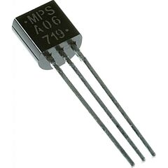 MPSA06, биполярный транзистор, npn, 80 в, 0.5 а