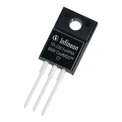 IPA65R045C7XKSA1, транзистор полевой n-канальный 650в 18a 3-pin(3+tab) to-220fp туба