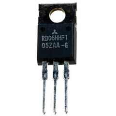 RD06HHF1-101, полевой транзистор n-канальный радиочастотный 50в 3а 27,8вт 30мгц tch=150°c