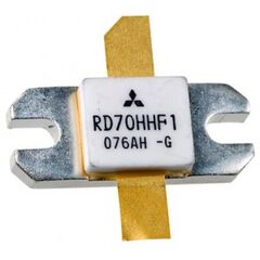 RD70HHF1-101, полевой транзистор n-канальный радиочастотный 50в 20а 150вт 30мгц tch=175°c