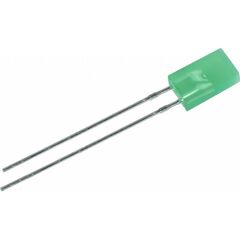 L-513GDT, светодиод 2,5х5мм/зеленый/568нм/2-3мкд/110°