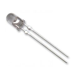 HLMP-CB3B-UV0DD, светодиод 5мм/синий/470нм/3200-5500мкд/прозрачный/30°
