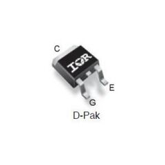 IRGR4045DPBF, биполярный транзистор igbt, 600 в, 12 а, 77 вт