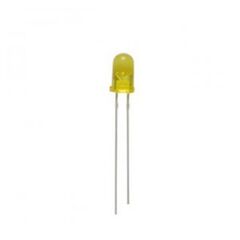333-2UYD/S530-A3, светодиод 5мм/желтый/589нм/160-320мкд/30°