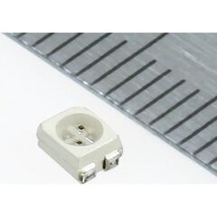 KAA-3528ESGC, светодиод smd 3,5х2,8мм/красный/625нм/12-20мкд - зеленый/568нм/12-24мкд/прозрачный/120°