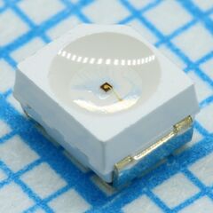 L-T670KYCT, светодиод smd 3,5x2,8мм/желтый/590нм/230мкд/прозрачный/120°