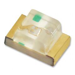 KPT-2012ZGC, светодиод smd 2х1,25мм/зеленый/525нм/110-300мкд/прозрачный/120°