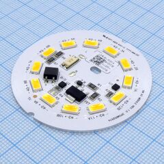 6W AC DIRECT (3000K), модуль led 6w/ 3000k/ uin=190...280v (ac)/ 540lm / cri=80/ d=48mm /120°