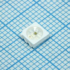 WS2815B, светодиод для поверхностного монтажа 5050,plcc6; rgb; 5x5x1,6мм; 12в
