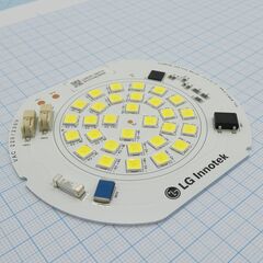 AC D/L 2300lm, модуль led 24w/ 5000k/ uin=220...230v (ac)/ 2450lm / cri=80/ d=88.0x 78.0mm/120°