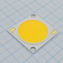 LEMWM28C80JZ1000, 40w мощный светодиод 4000k/ 37v/ 4656lm @ 1040ma или 6984lm @ 1680ma/ ifmax=2080ma/ cri=82/ 28x28x1,45mm/ 116°