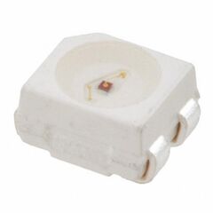 HSMA-A401-U80M1, светодиод янтарный прозрачный 4plcc для поверхностного монтажа