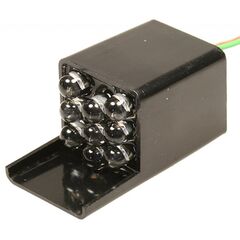 BL0508-09-73, модуль led/красный/640нм/450-1200мкд/20ма/5,5в - зеленый/568нм/420-800мкд/40ма/6,5в