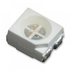 KAA-3528EMBSGCT, светодиод smd 3,5х2,8мм/красный/617нм/8-15мкд - зеленый/568нм/12-30мкд - синий/466нм/8-15мкд/прозрачный/120°