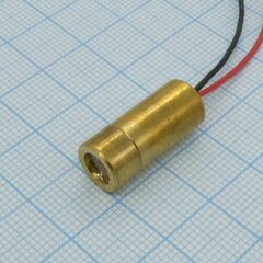 LM9R-cross-3V, лазерный модуль 9мм, крест красный, 3в 650нм 5мвт
