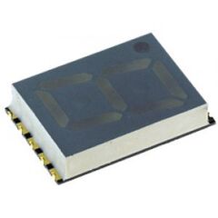 KCSA56-102, 1 разрядный сегментный дисплей smd 14,22мм/зеленый/568нм/3-13.2мкд/оа