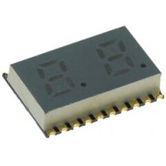 KCDA02-102, smd display 5.08mm green 568nm / 1900-10000 ucd