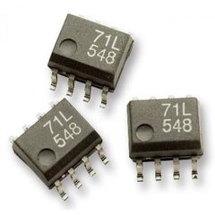 ACPL-074L-000E, оптопара двухканальная логический двухтактный выход