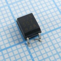 PC357N1J000F, оптопара 3,75кв 80в 50ма >100%