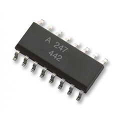 ACPL-247-560E, оптопара 4-х канальная транзисторный выход постоянного тока