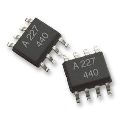 ACPL-227-56BE, оптопара транзисторный выход, 3кв, soic-8