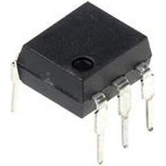 4N25, оптопара транзисторная, x1 5.0кв 80в кус=20%... 0.20вт -55...+110°c