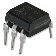 MOC8102X, оптоизолятор 5.3кв транзисторный выход 6dip