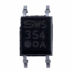 PC354N1J000F, оптоизолятор 3.75кв транзисторный выход 4-smd
