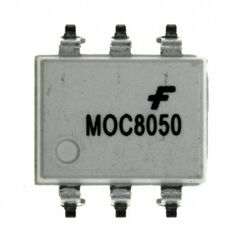 MOC8050SR2M, оптоизолятор 7.5кв с транзистором дарлингтона 6-smd