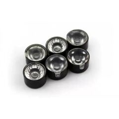 AN10D7H40G, линза для светодиода 3535/3030, ~40°, d=10,8 mm h:7mm, pmma