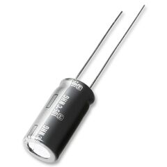 ECA1HHG100, конденсатор алюминиевый электролитический 10мкф 50в ±20% (5 х 11мм) радиальные выводы 2мм 39ма 1000час 105°с автомобильного применения россыпь
