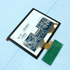 SCF0507255GGU10, tft 5.7'' (scn0507255ggu05 + fg050720dsswdg01), 640х480, питание 3.3в rgb шина i2c, -20°с....+70°с