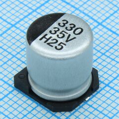 ELV102M10RF, конденсатор электролитический стандартный 10в 1000мкф ±20%, 430ma, 2000 часов, -40...+85°c, 10*10.5