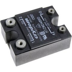 H12WD4890, реле твердотельное для коммутации переменного тока 660в 90а, вход dc 32в 12ма, изоляция 4кв, схема перехода через ноль, нормально разомкнутое, -40...80°c