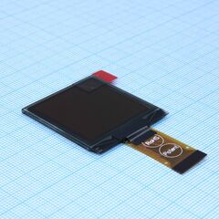 WEO128128ALAP3N00000, oled 1.5" графический, 128х128, cog, желтый, интерф. 6800, 8080, spi, i2c, контроллер ssd1327zb, vdd 3в, -40 ... -80 с
