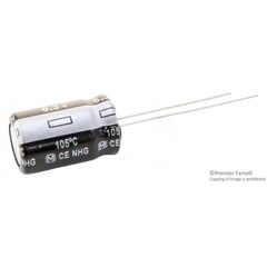 ECA1EHG331, конденсатор алюминиевый электролитический 330мкф 25в ±20% (8 х 11.5мм) радиальные выводы 3.5мм 310ма 1000час 105°с автомобильного применения россыпь