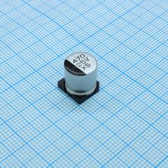 TS13C01E471MKT000R, конденсатор алюминиевый электролитический smd 470мкф 25в ±20% (10 x 10.5мм) 280ма 2000час 85°с лента на катушке
