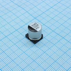 TS13C01V331MKT000R, конденсатор алюминиевый электролитический smd 330мкф 35в ±20% (10 x 10.5мм) 300ма 2000час 85°с лента на катушке