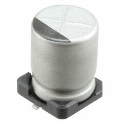 UCD1J470MNL1GS, конденсатор алюминиевый электролитический 47мкф 63в ±20% (8х10мм) для поверхностного монтажа 250ма 2000час 105°с автомобильного применения лента на катушке