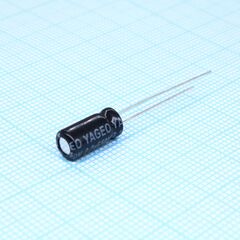 SN050M2R20B2F-0511, алюминиевый электролитический конденсатор неполярный 50в 2.2мкф ±20% 5х11 105°c