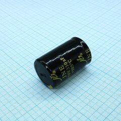 JNE2W331M10003000450, конденсатор алюминиевый электролитический с защелкиваемыми выводами 330мкф 450в ±20% (30 x 45мм) выводы 10мм 2000час 105°с россыпь