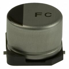 EEEFC1V470P, конденсатор электролитический низкоимпедансный 47мкф 35в 20% 230ма 1000h 8x6.2мм