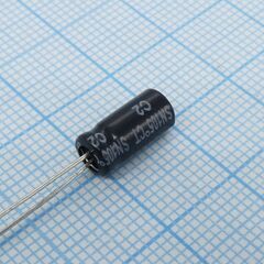 SN016M0022B2F-0511, алюминиевый электролитический конденсатор неполярный 16в 22мкф ±20% 5х11мм 105°c